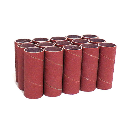 Klingspor Abrasives Aluminum Oxide Sanding Sleeves, 3/4"x 2" 15pk Assortment