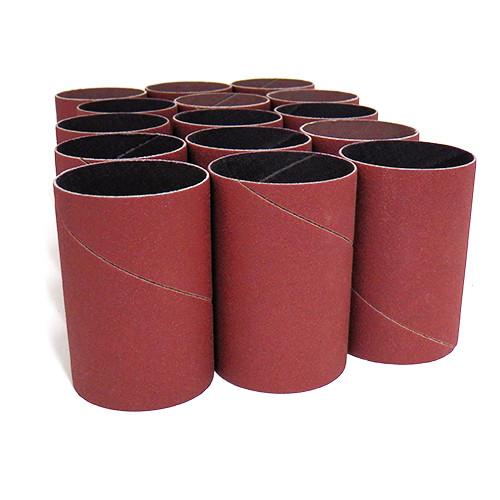 Klingspor Abrasives Aluminum Oxide Sanding Sleeves, 2"x 3" 15pk Assortment