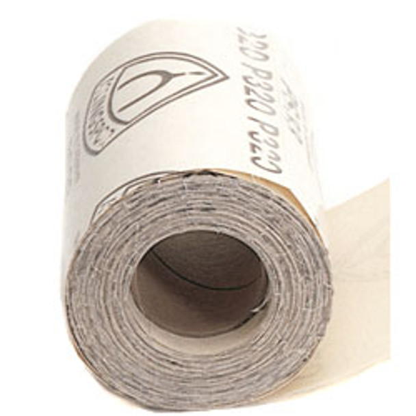 4.5"X 10 Meter 100 Grit Paper PSA Roll.