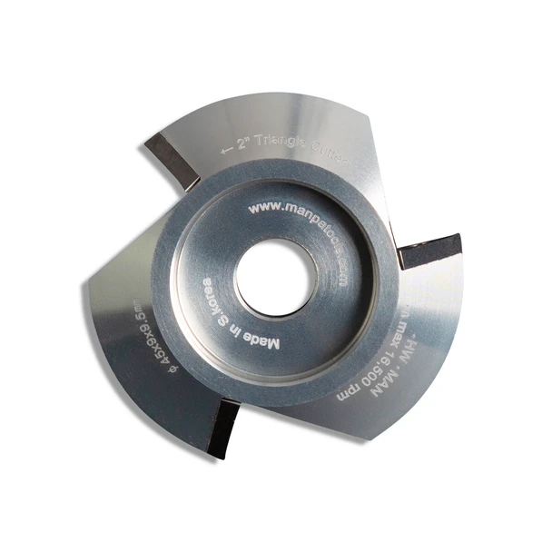 Manpa 2" x 1-9mm Circular Cutter / Triangle