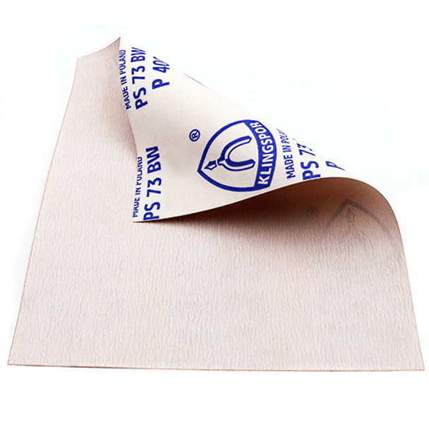 Klingspor Abrasives 1200 Grit, Stearate Aluminum Oxide, Paper Backed, 9"x 11" Sheets, 50pk Klingspor Abrasives 1200 Grit, Stearate Aluminum Oxide, Paper Backed, 9"x 11" Sheets, 50pk