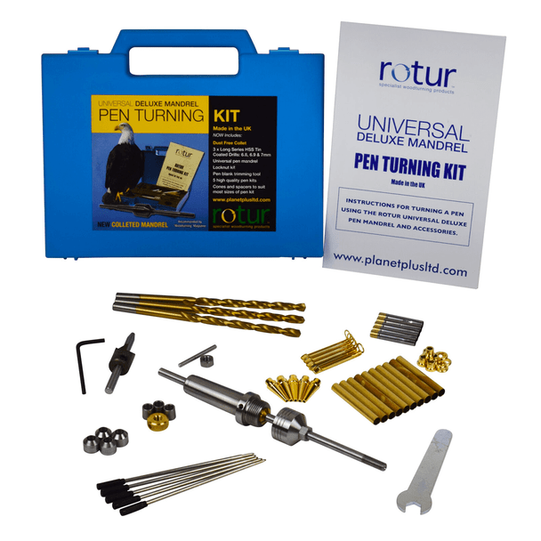 Slimline Deluxe Collated Pen Turning Kit 2MT