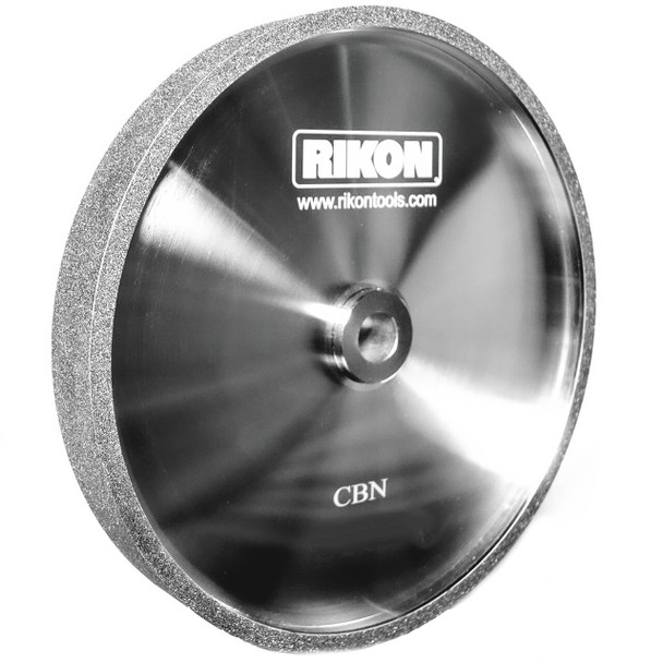 RIKON PROseries 8″ x 1″ 80 Grit CBN Sharpening Wheel, 5/8″ arbor hole