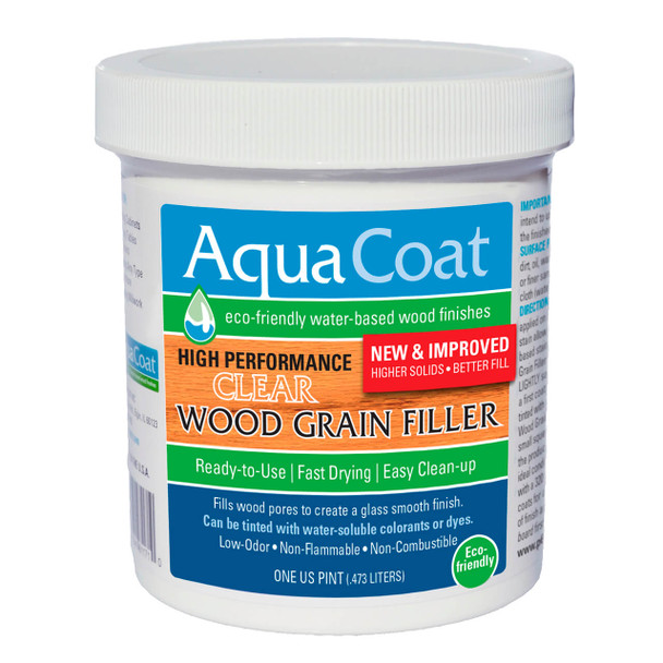 High Performance Clear Grain Filler Pint