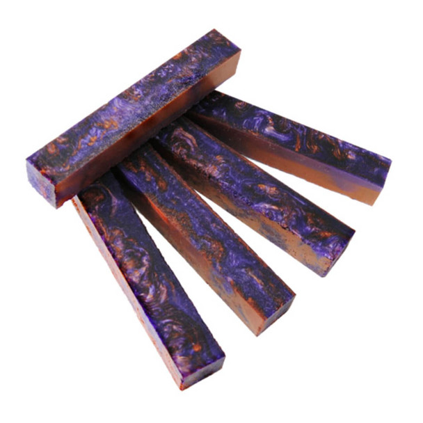 Inlace Acrylester Pen Blank Bronze & Violet, each