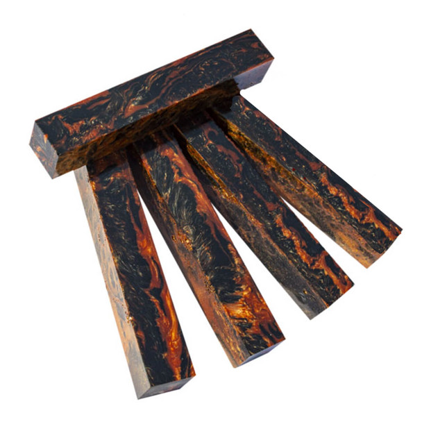 Inlace Acrylester Pen Blank Smoldering Embers, each