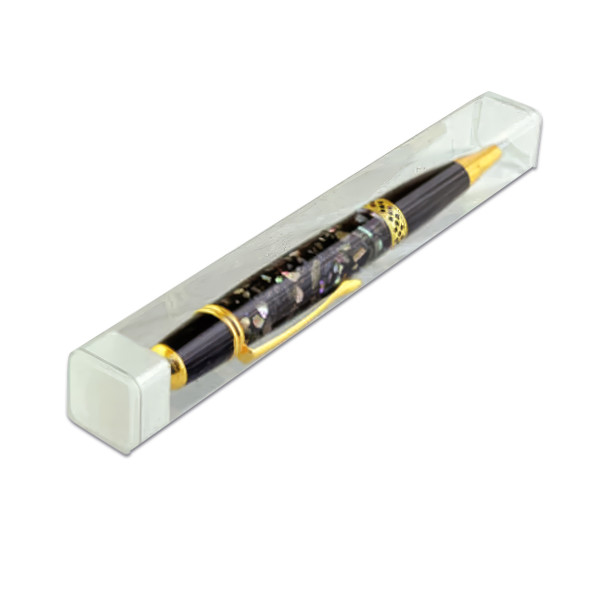 Clear Plastic Tube for Pens and Scroll Saw Blades