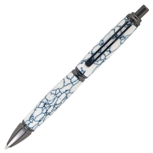 Slimline Pro EDC Click Gun Metal Pen Kit