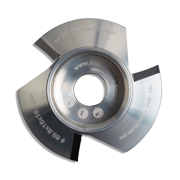 Manpa 3" Triangle Cutter