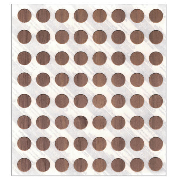 Fastcaps 7/16" Single Sheet Walnut