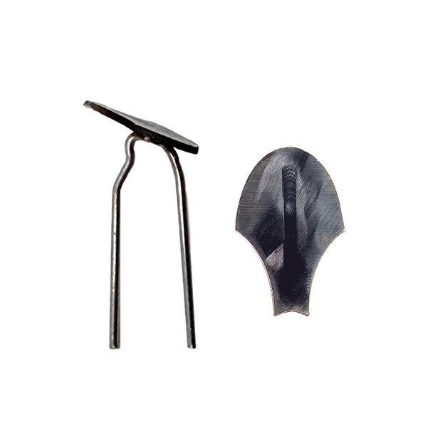 Razertip Realistic Keeled Snake Scale Tip 7mm wide (T22.07K)