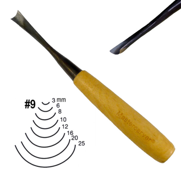 Mastercarver 6mm #9 Gouge