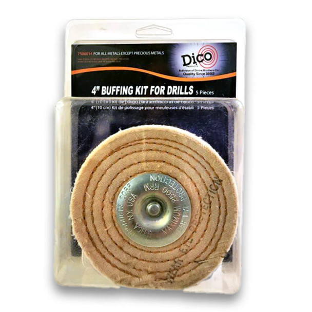 Dico 4" Buff Kit General Purpose For Drills