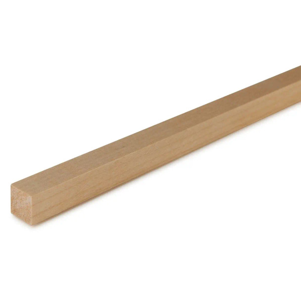 1/2" X 36" Maple Square Dowel