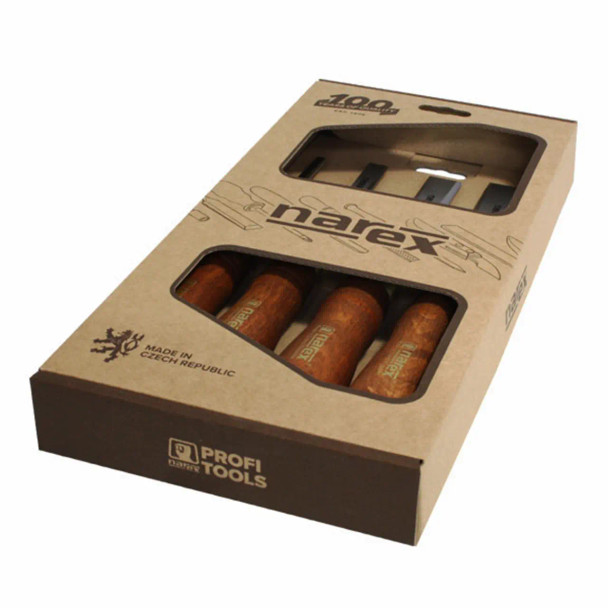Narex Premium Bevel Edge Chisel Set Of 4