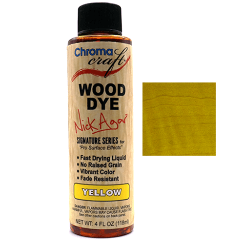 Wood Dye Lemon Yellow 4oz