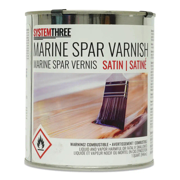 System 3 Marine Spar Varnish Satin Qt