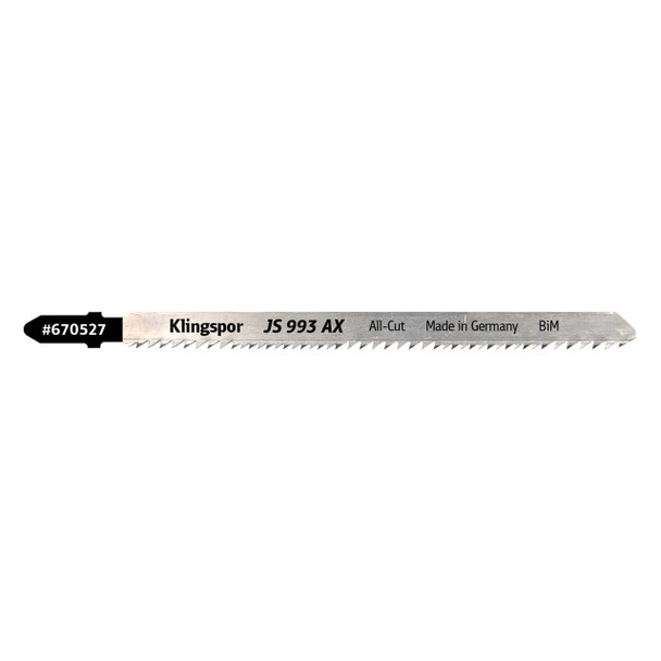 Klingspor Jigsaw JS 993 AX All-Cut 5” x 5/16” x 3/64” 10-14 TPI 5pk
