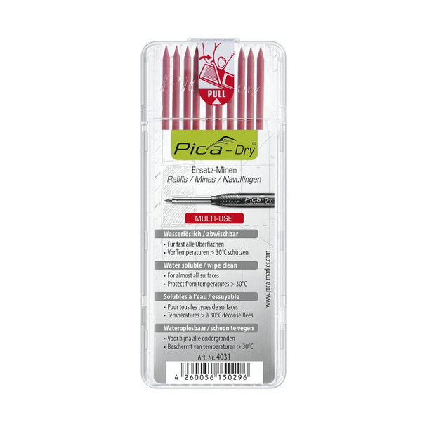 Pica Dry 10.Pk. All Red Refills