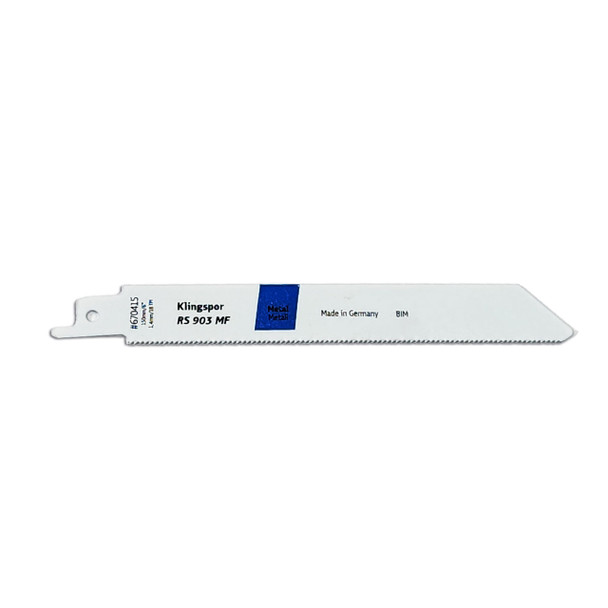 Klingspor Reciprocating Metal Blades 6" x 3/4" x 5-1/4" TPI18  5pk