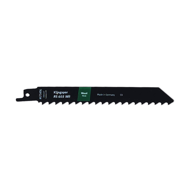 Klingspor Reciprocating Wood Blade 6" x 3/4" x 5" TPI4  5pk