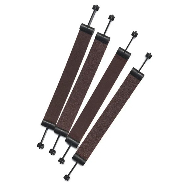 1/2" 80 Grit Pin-End SS Belts 4pk