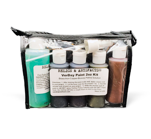 VerDay Metal Reactive Paint 2 Oz. Kit