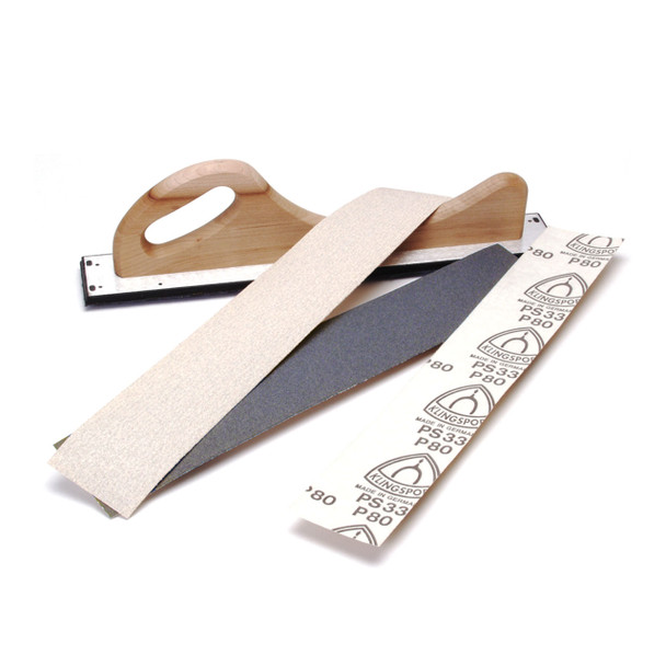 Board File PSA Sheet (2-3/4x16-1/2) Stearate A/O 80 Grit 50pk