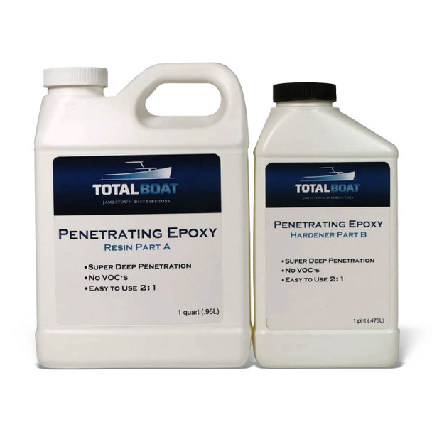TotalBoat Penetrating Epoxy Sealer Quart Kit