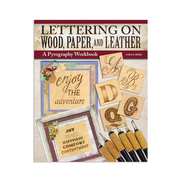 Lettering On Wood, Paper, And Leather