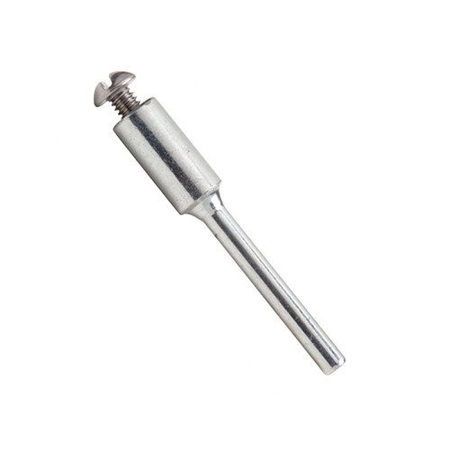 Screw Lock Type Mandrel 1/4" Head, 1/8" Screw Hole, 1/8" Shank