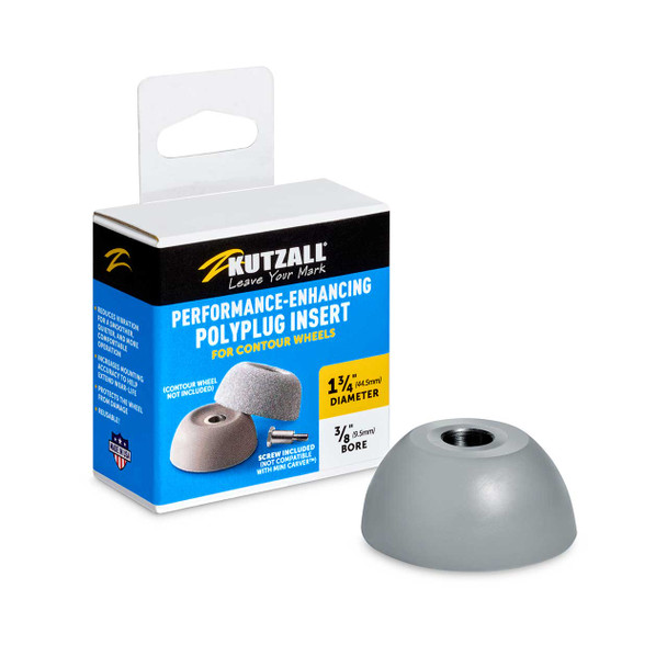 Kutzall 1-3/4" Contour Wheels Polylug 3/8" Bore