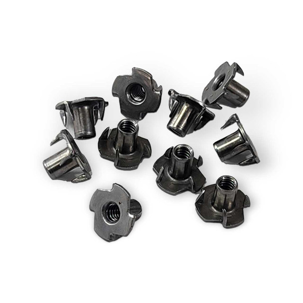 1/4-20 4 Prong T nut 10Pk