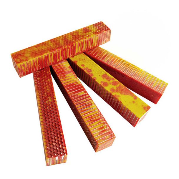 Combz Pen Blank - Red & Gold