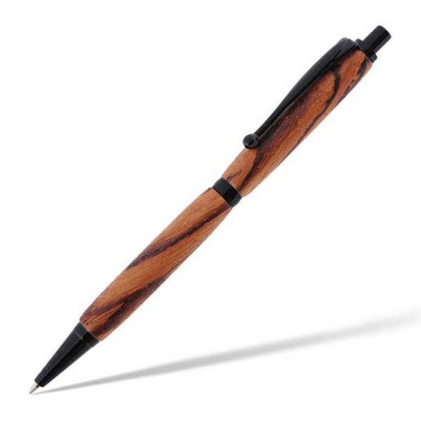 Slimline Click Pen Kit Black Chrome