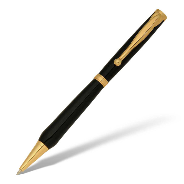 Funline Economy. Slimline Twist 24k. Gold Pen Kit