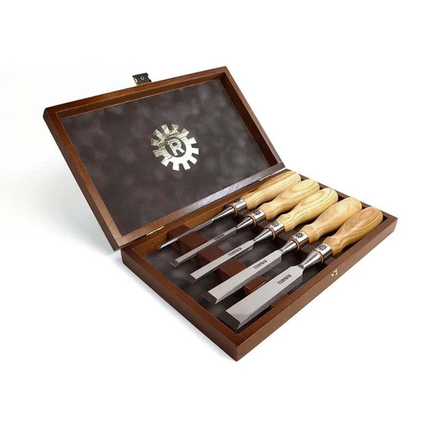 Narex Richter Bevel Edge Chisel Set Of 5
