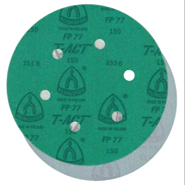6"X6H GreenTec A/O Film 100 Grit K/O Disc 10pk