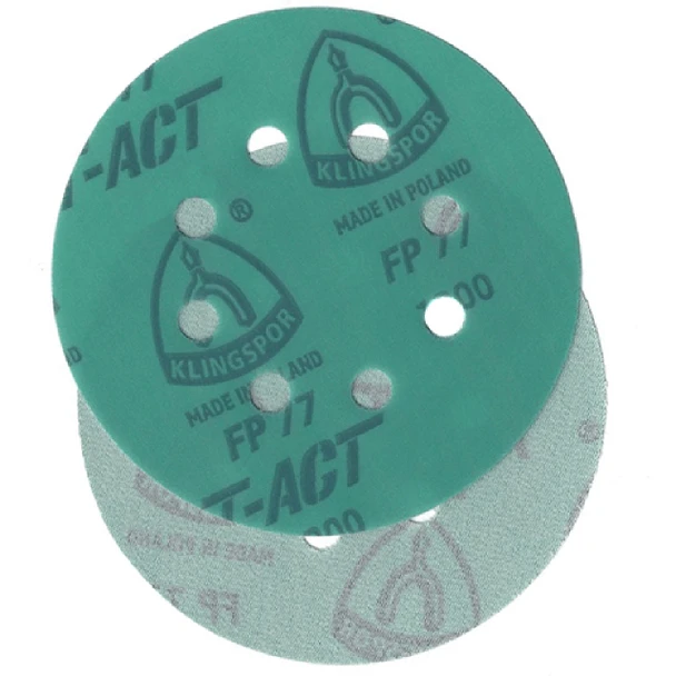 5"X8H GreenTec A/O Film 120 Grit K/O Disc 50pk