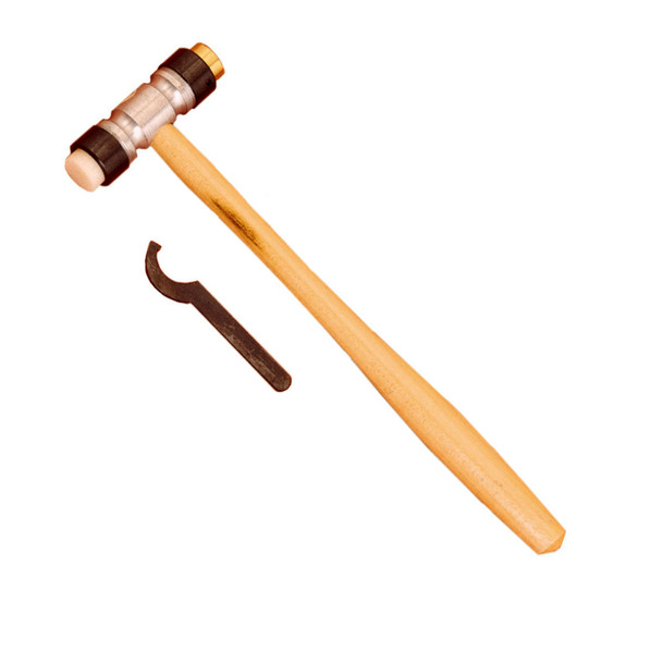 Grobet Two Faced Mallet Brass and Nylon 5 Oz.