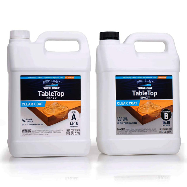 TotalBoat TableTop Epoxy 2-Gallon Kit