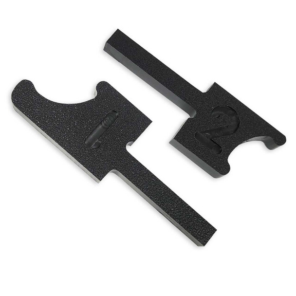 *CLOSEOUT* Set Up Blocks For Woodturning Gouges 2pc