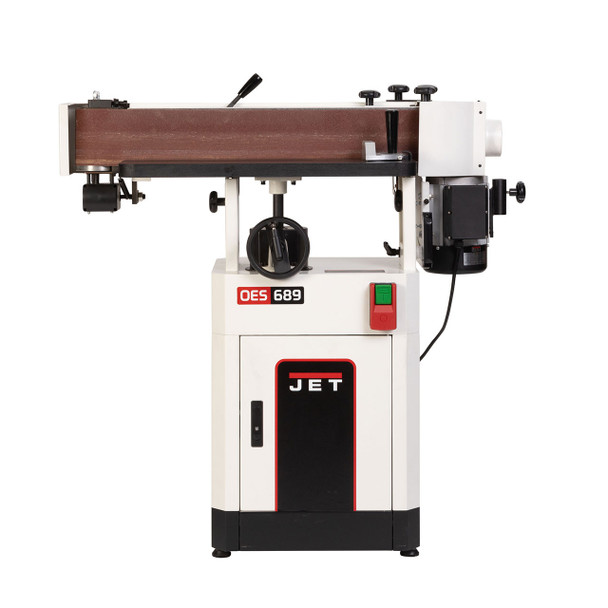 Jet OES-689-BLK  6x89" Oscillating Belt Edge Sander w/ Jet Black Cast Coating 1.75hp 115/230v