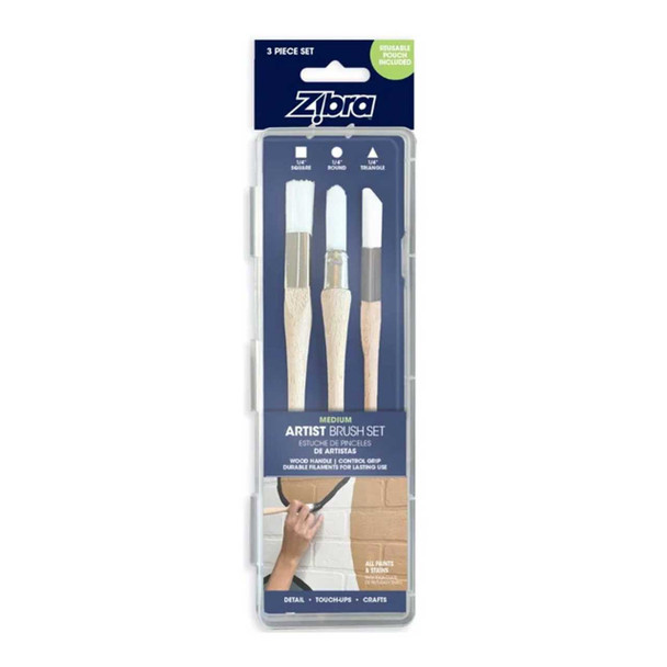 Zibra Artist Brush Set - Medium