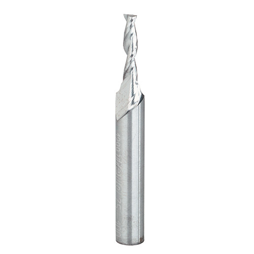 Freud 1/8" Up-Spiral Router Bit, 1/2" Carbide Height, 1/4" Shank, 2" Overall Length