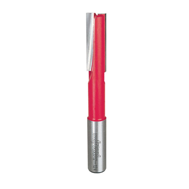 Freud Double Flute, Straight Bit, 3/4" Diameter, 1" Carbide Height, 1/2" Shank