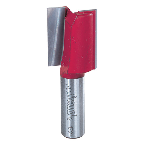 Freud Double Flute, Straight Bit, 1" Diameter, 1-1/4" Carbide Height, 1/2" Shank