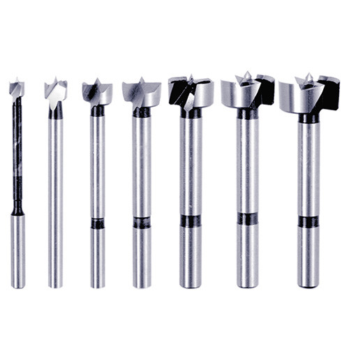 Forstner Bit 7pc Set w/Wooden Case