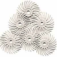 3/4" Radial Bristle Discs 120 Grit 6pk