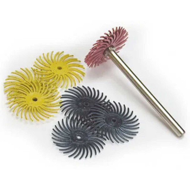 3/4" Radial Bristle Disc Kit 10pc